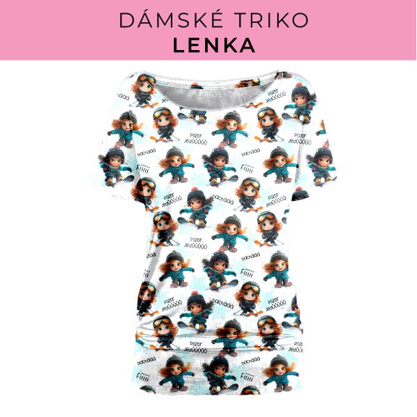 DÁMSKÝ střih - Triko Lenka