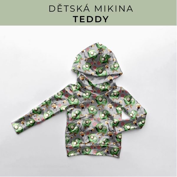 DĚTSKÝ střih - Mikina Teddy