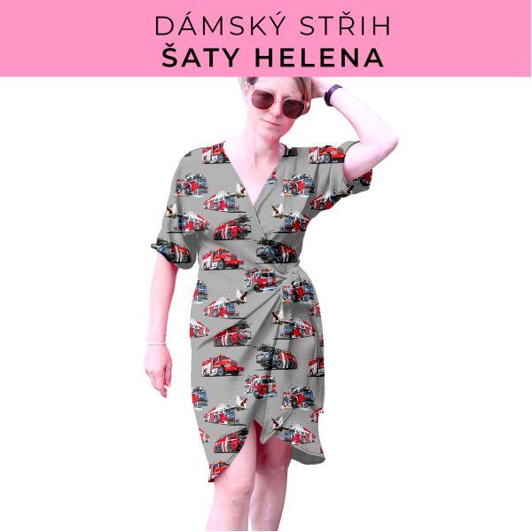 Dámský střih na šaty  Helena