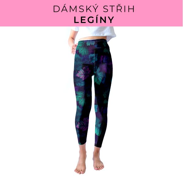 DÁMSKÝ střih - legíny SPORT - SLIM FIT