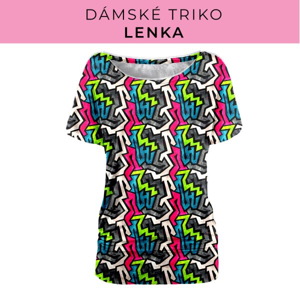 DÁMSKÝ střih - Triko Lenka