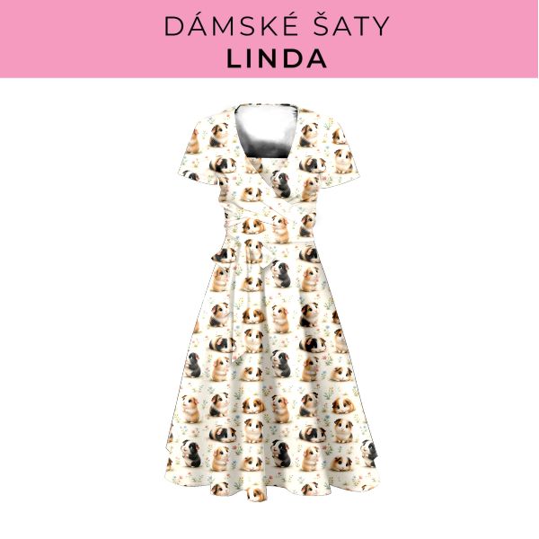 DÁMSKÝ střih - šaty Linda