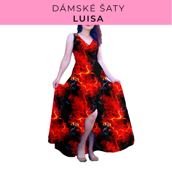 DÁMSKÝ střih - šaty Luisa