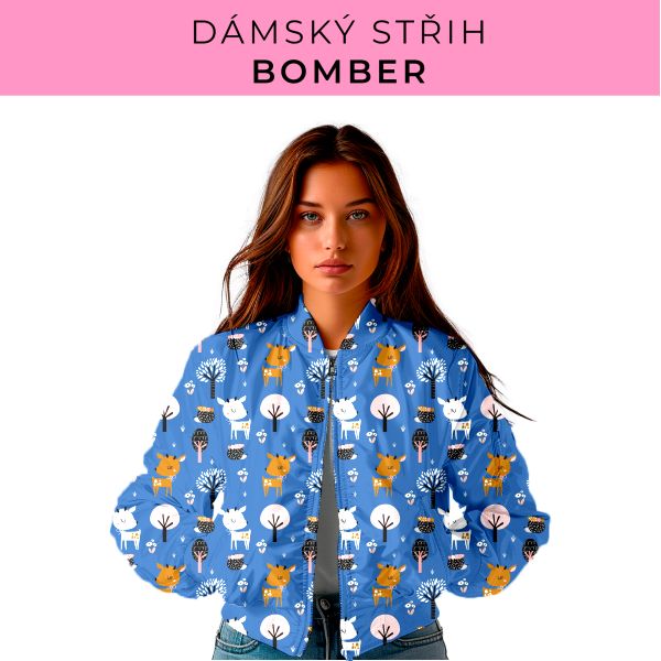 DÁMSKÝ střih - Bomber