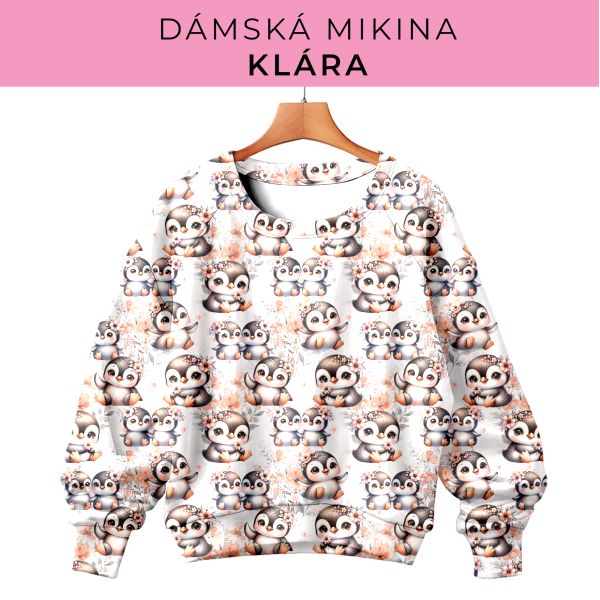 DÁMSKÝ střih - mikina Klára