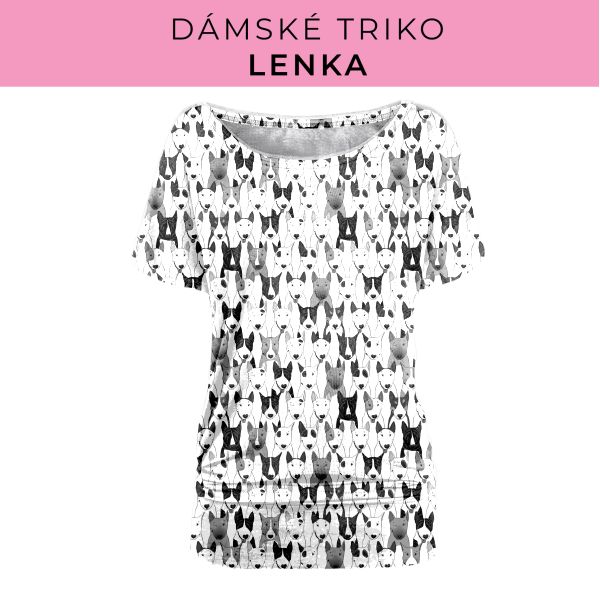 DÁMSKÝ střih - Triko Lenka
