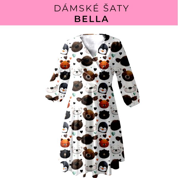 DÁMSKÝ střih - šaty Bella