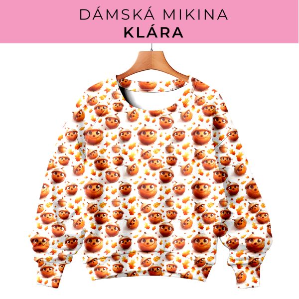 DÁMSKÝ střih - mikina Klára