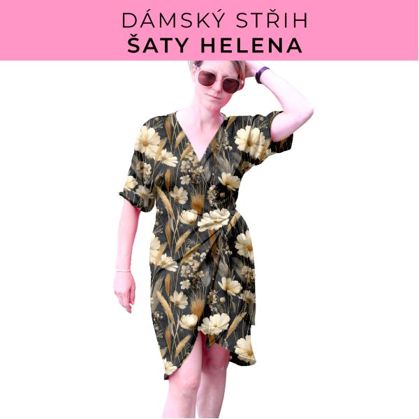 Dámský střih na šaty  Helena