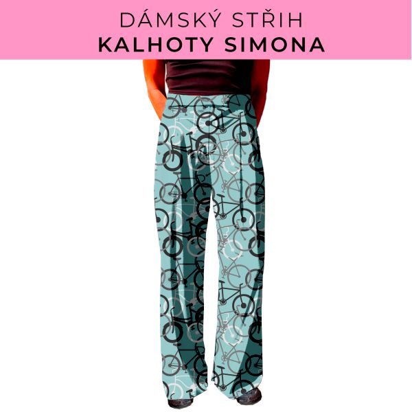 Dámský střih - kalhoty Simona