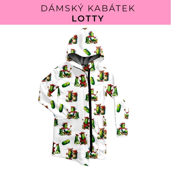 DÁMSKÝ střih - Kabátek Lotty