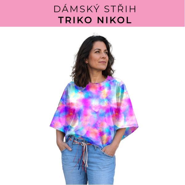 Dámský střih -  triko Nikol