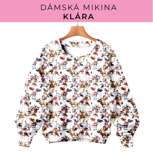 DÁMSKÝ střih - mikina Klára
