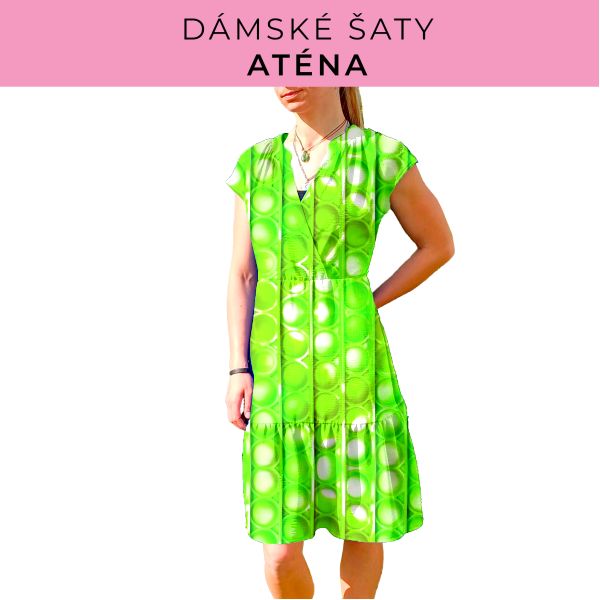 DÁMSKÝ střih - šaty Aténa