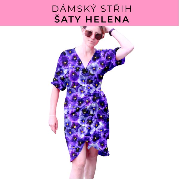 Dámský střih na šaty  Helena