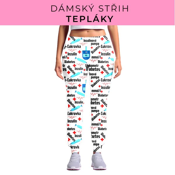 DÁMSKÝ střih - tepláky