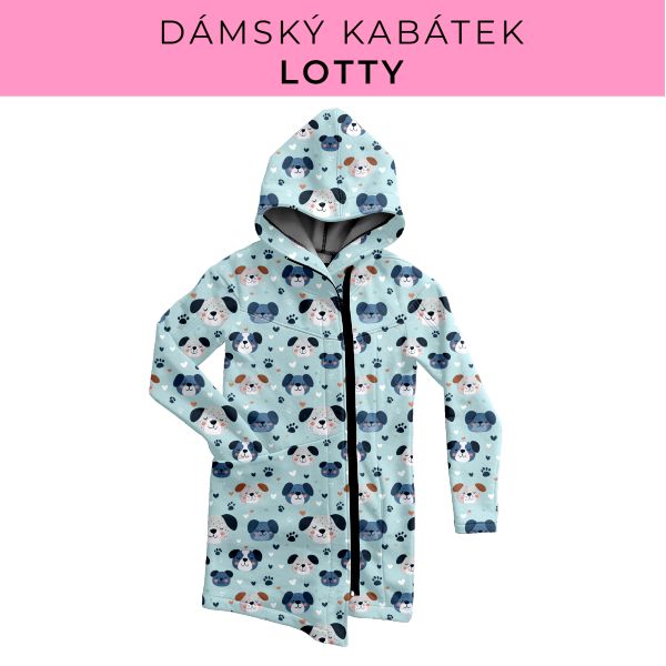 DÁMSKÝ střih - Kabátek Lotty