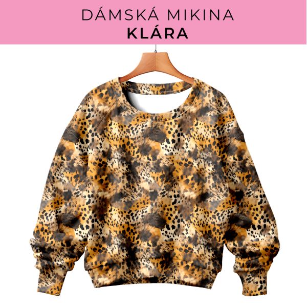 DÁMSKÝ střih - mikina Klára
