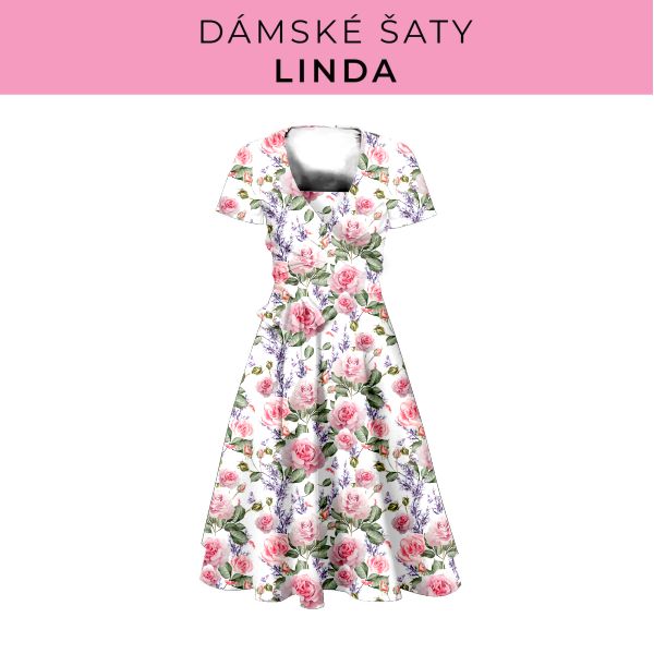 DÁMSKÝ střih - šaty Linda