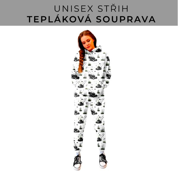 DÁMSKÝ střih - SET mikina a tepláky 