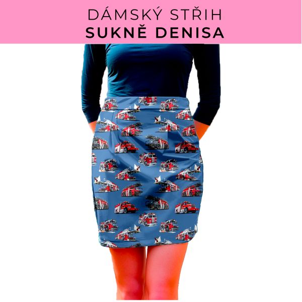 Dámský střih - Dámská sukně Denisa