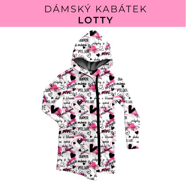 DÁMSKÝ střih - Kabátek Lotty
