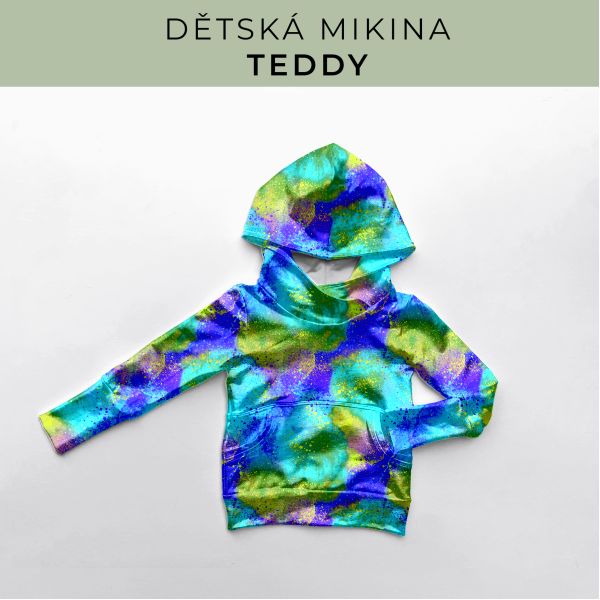 DĚTSKÝ střih - Mikina Teddy