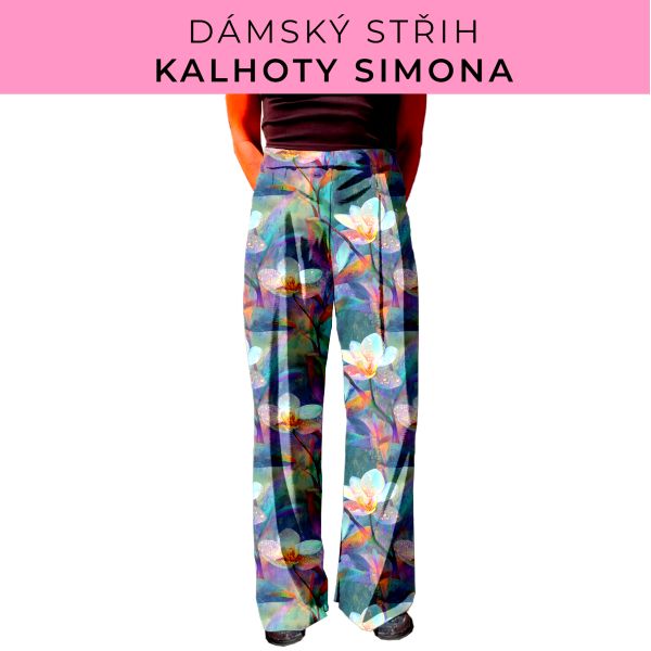 Dámský střih - kalhoty Simona