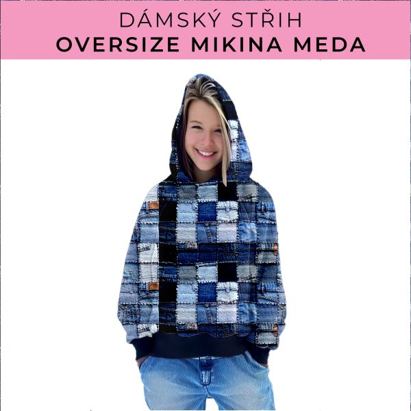 Dámský střih - mikina Meda