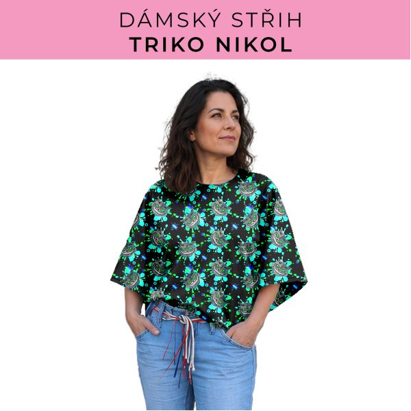 Dámský střih -  triko Nikol