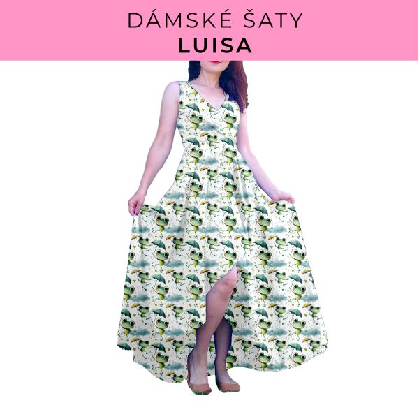 DÁMSKÝ střih - šaty Luisa