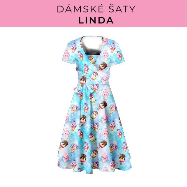 DÁMSKÝ střih - šaty Linda