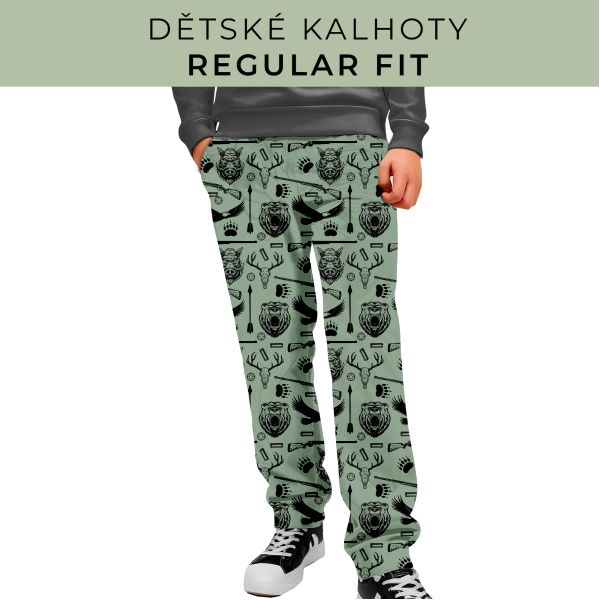 DĚTSKÝ STŘIH - Kalhoty Regular fit
