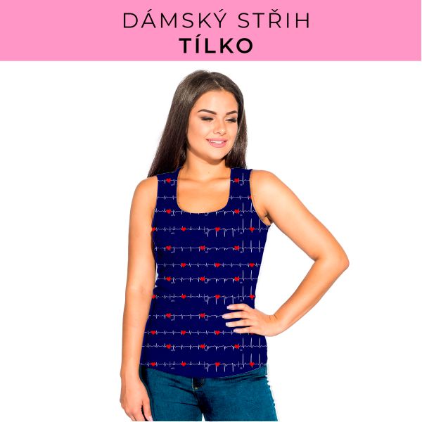 DÁMSKÝ střih - Tílko a kalhoty 