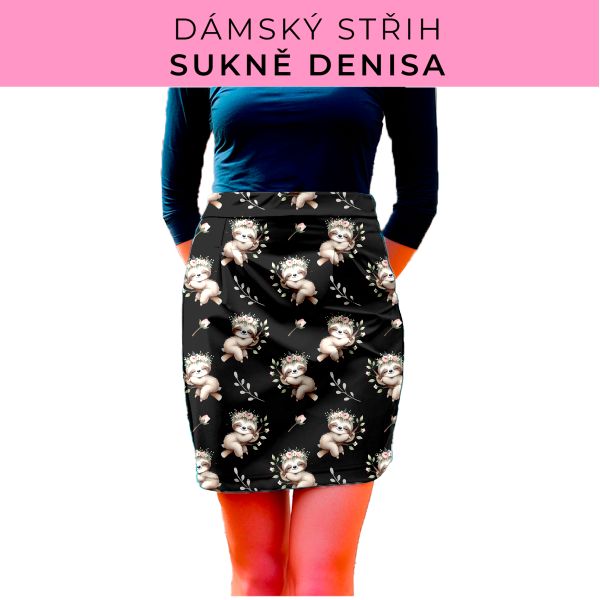 Dámský střih - Dámská sukně Denisa