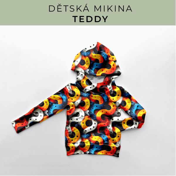 DĚTSKÝ střih - Mikina Teddy