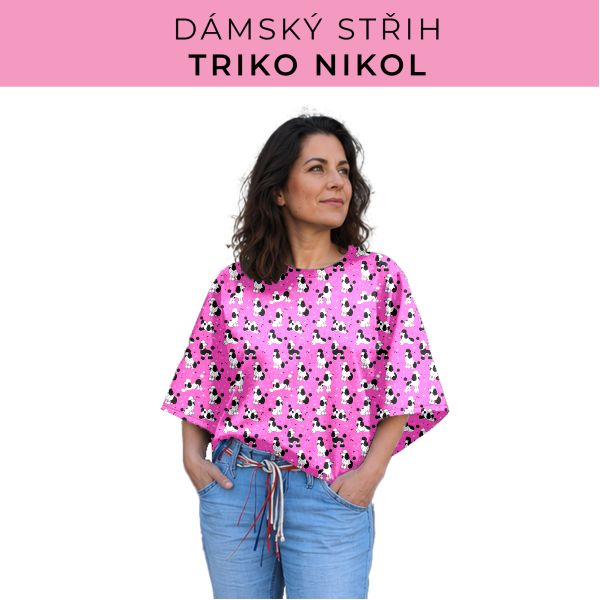 Dámský střih -  triko Nikol