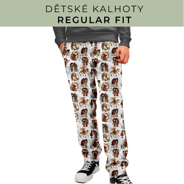 DĚTSKÝ STŘIH - Kalhoty Regular fit