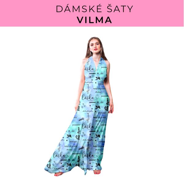DÁMSKÝ střih - šaty Vilma