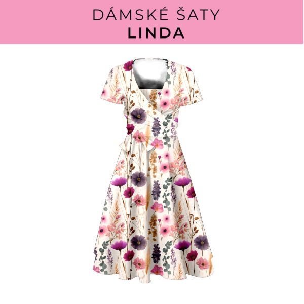 DÁMSKÝ střih - šaty Linda