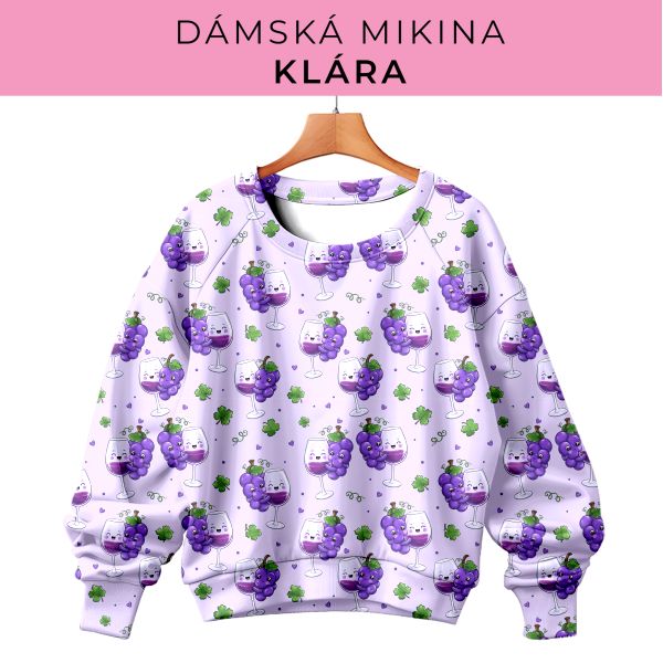DÁMSKÝ střih - mikina Klára