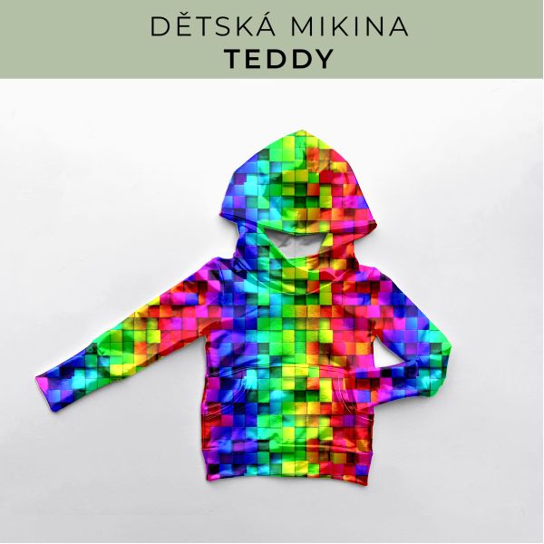 DĚTSKÝ střih - Mikina Teddy