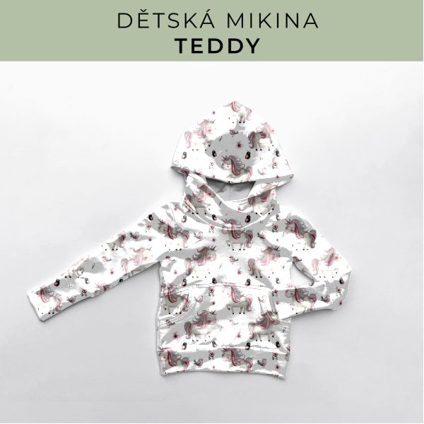 DĚTSKÝ střih - Mikina Teddy