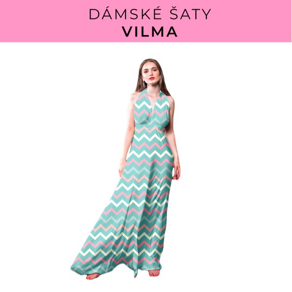 DÁMSKÝ střih - šaty Vilma