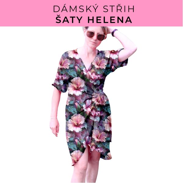 Dámský střih na šaty  Helena