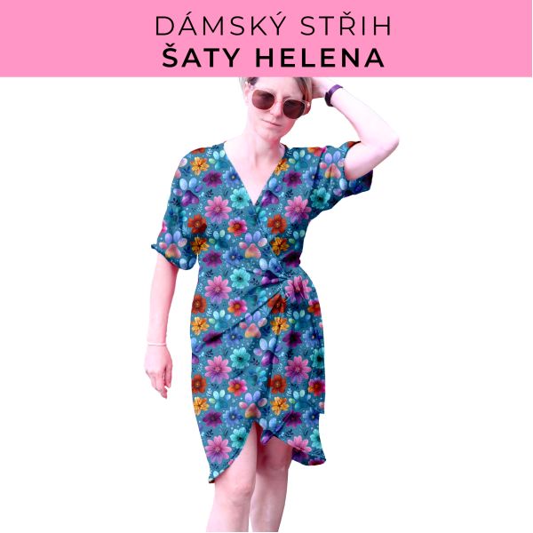 Dámský střih na šaty  Helena