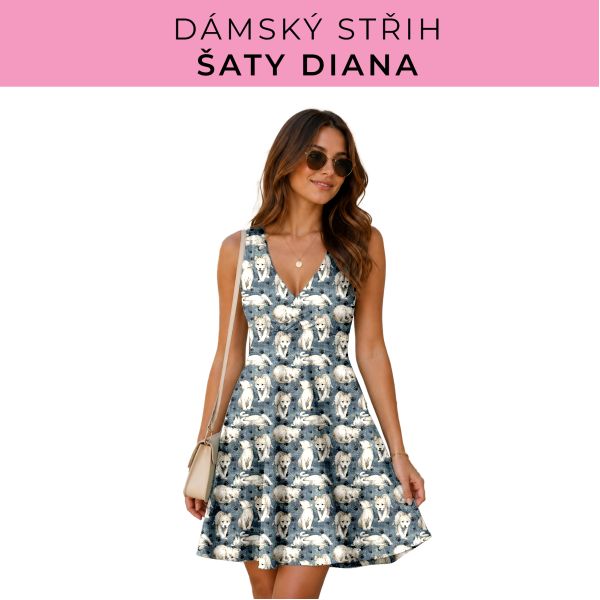 Dámský střih - šaty Diana