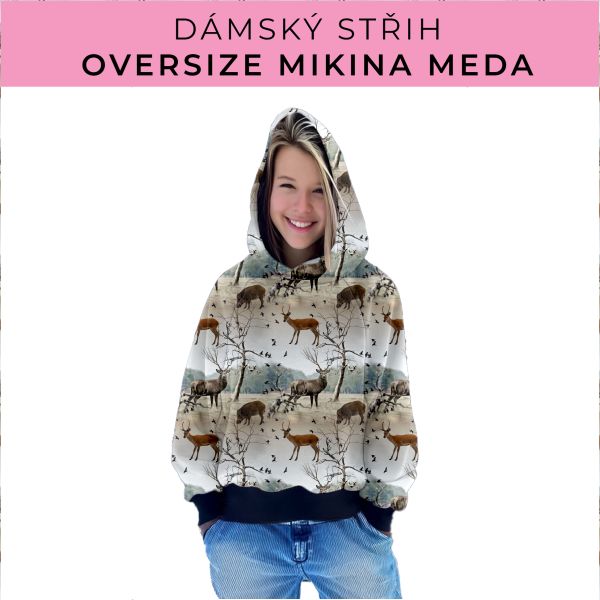 Dámský střih - mikina Meda