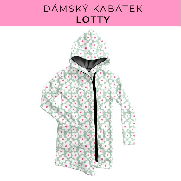 DÁMSKÝ střih - Kabátek Lotty