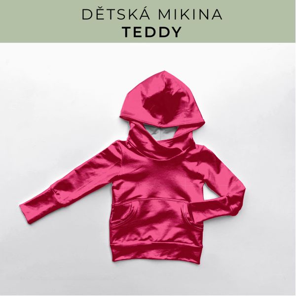 DĚTSKÝ střih - Mikina Teddy